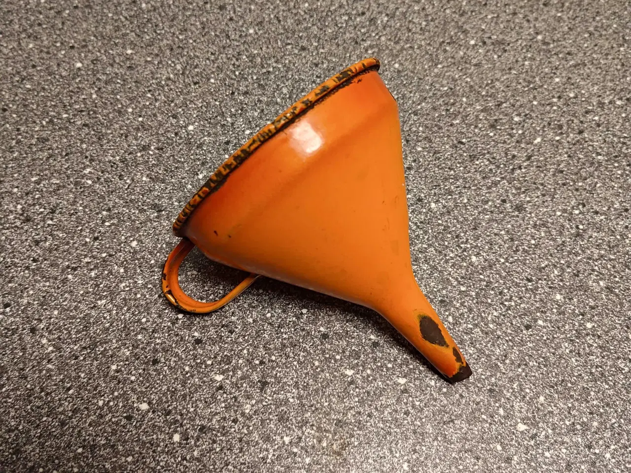 Billede 2 - Orange emalje genstande 