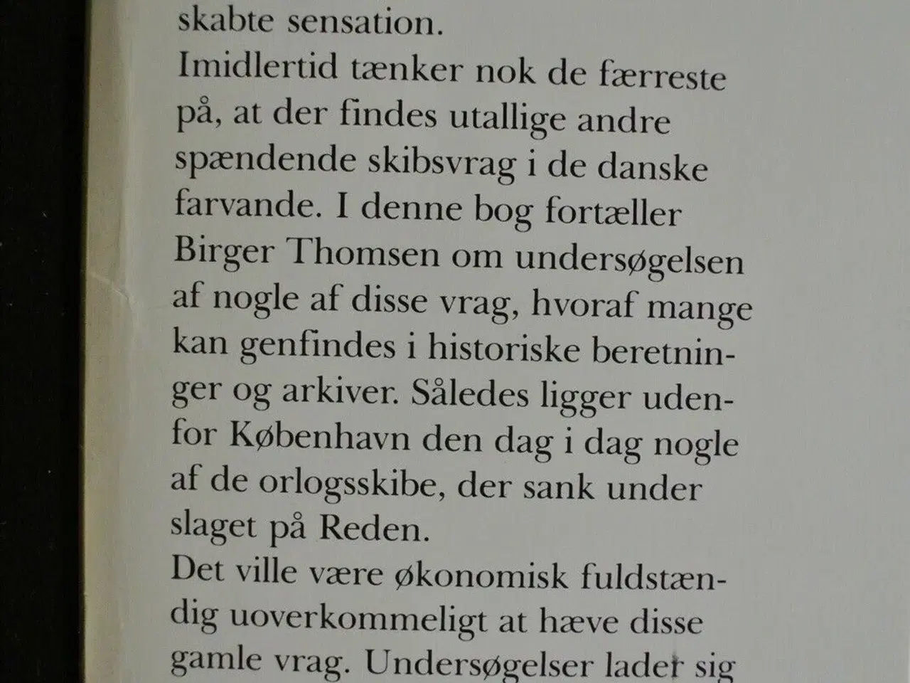 Billede 3 - historiske vrag i danske farvande, af birger thoms
