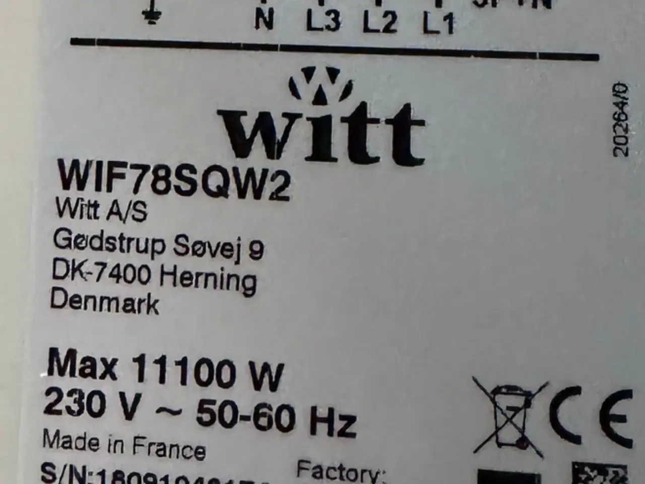 Billede 3 - Kogeplade induktion witt