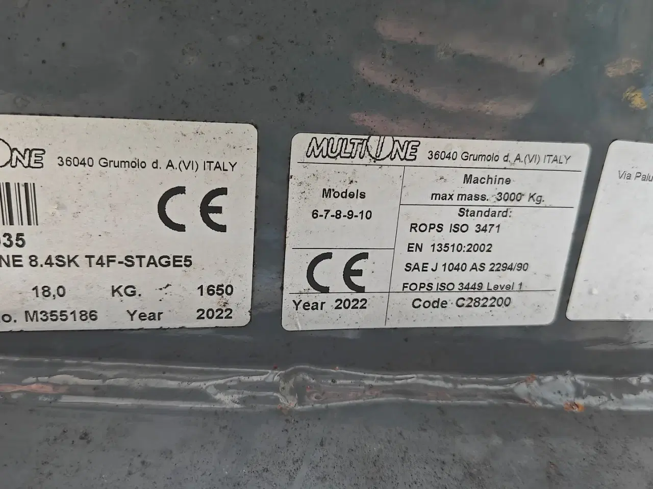 Billede 11 - MultiOne 8.4Sk KUN 350 timer