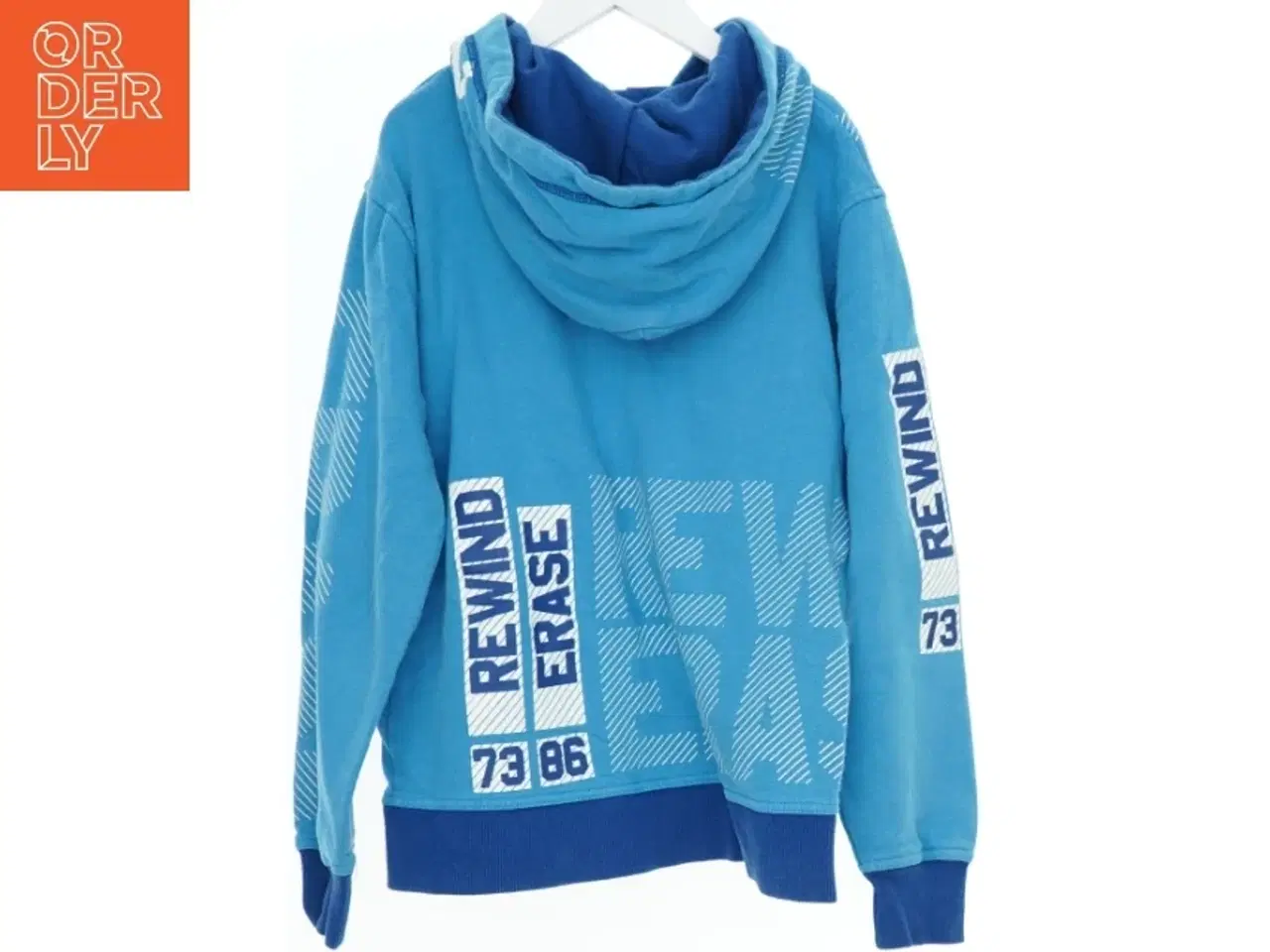 Billede 2 - Blå Hættetrøje med Lynlås fra H&M (str. 146)