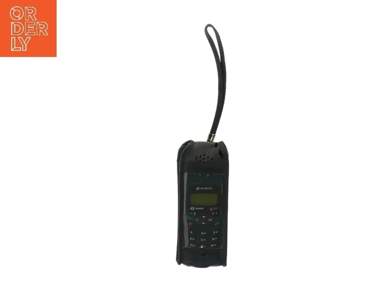 Billede 1 - Mobiltelefon i taske fra Sagem (str. 16x6 cm)