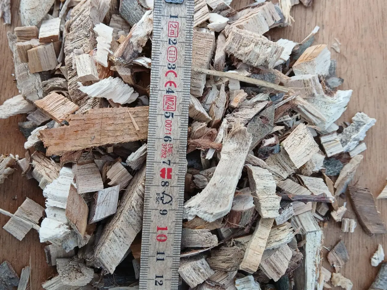 Billede 1 - Flis til stoker brænde tørt fin