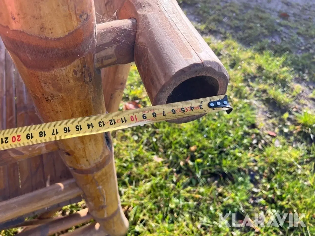 Billede 7 - Bambus hytter 3 styk