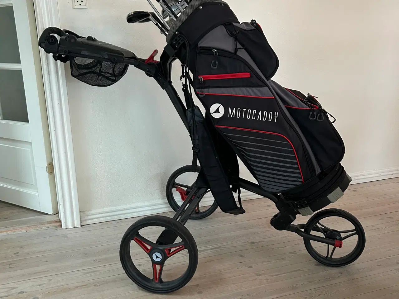 Billede 1 - Golfvogn med tilbehør