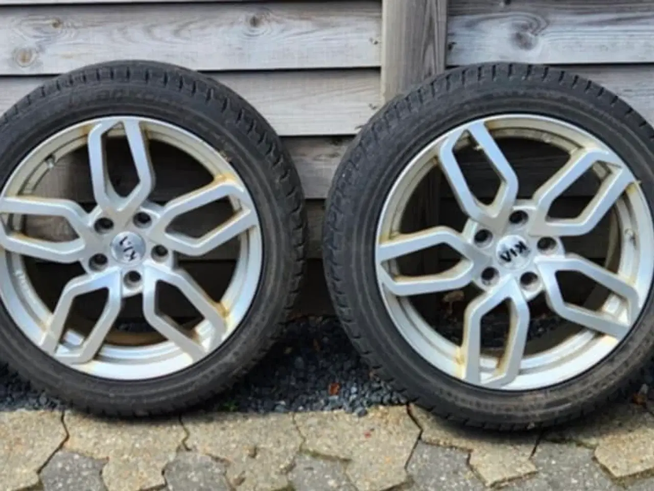 Billede 7 - Vinterdæk på originale Kia Alufælge 