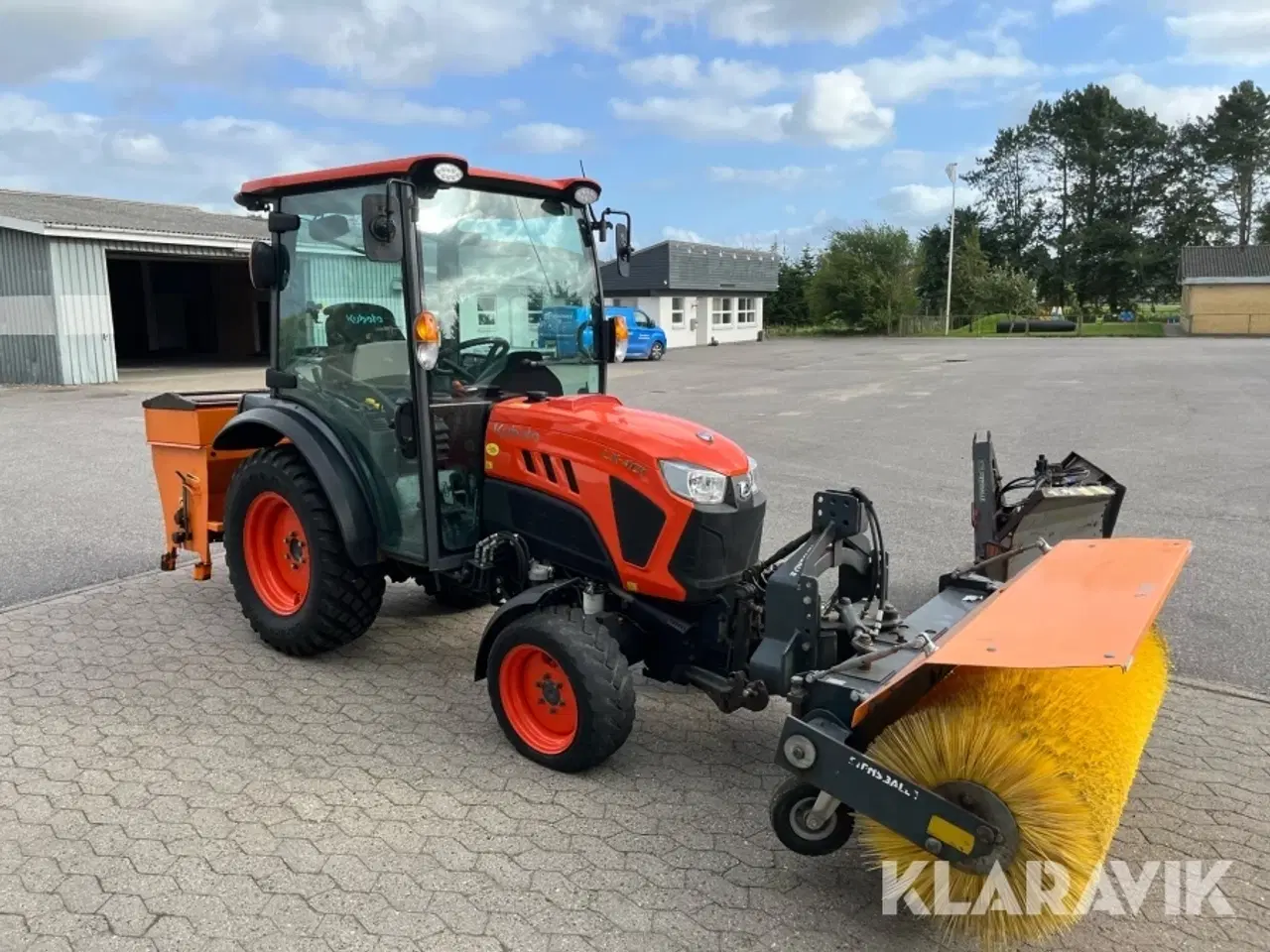 Billede 5 - Traktor Kubota LX401 kompakt med diverse udstyr