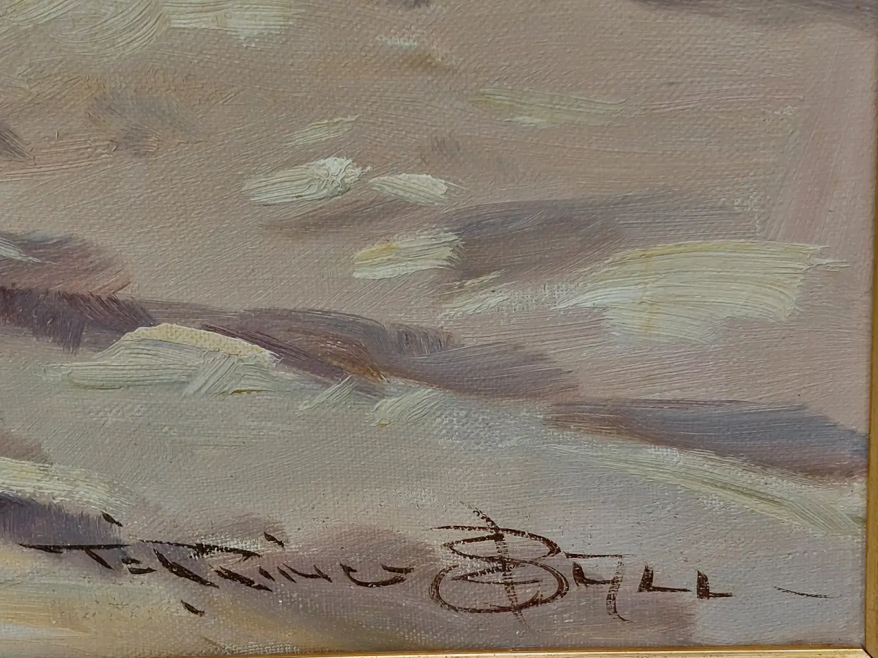 Billede 4 - BØRGE BALL ( 1906-1979 ) oliemaleri
