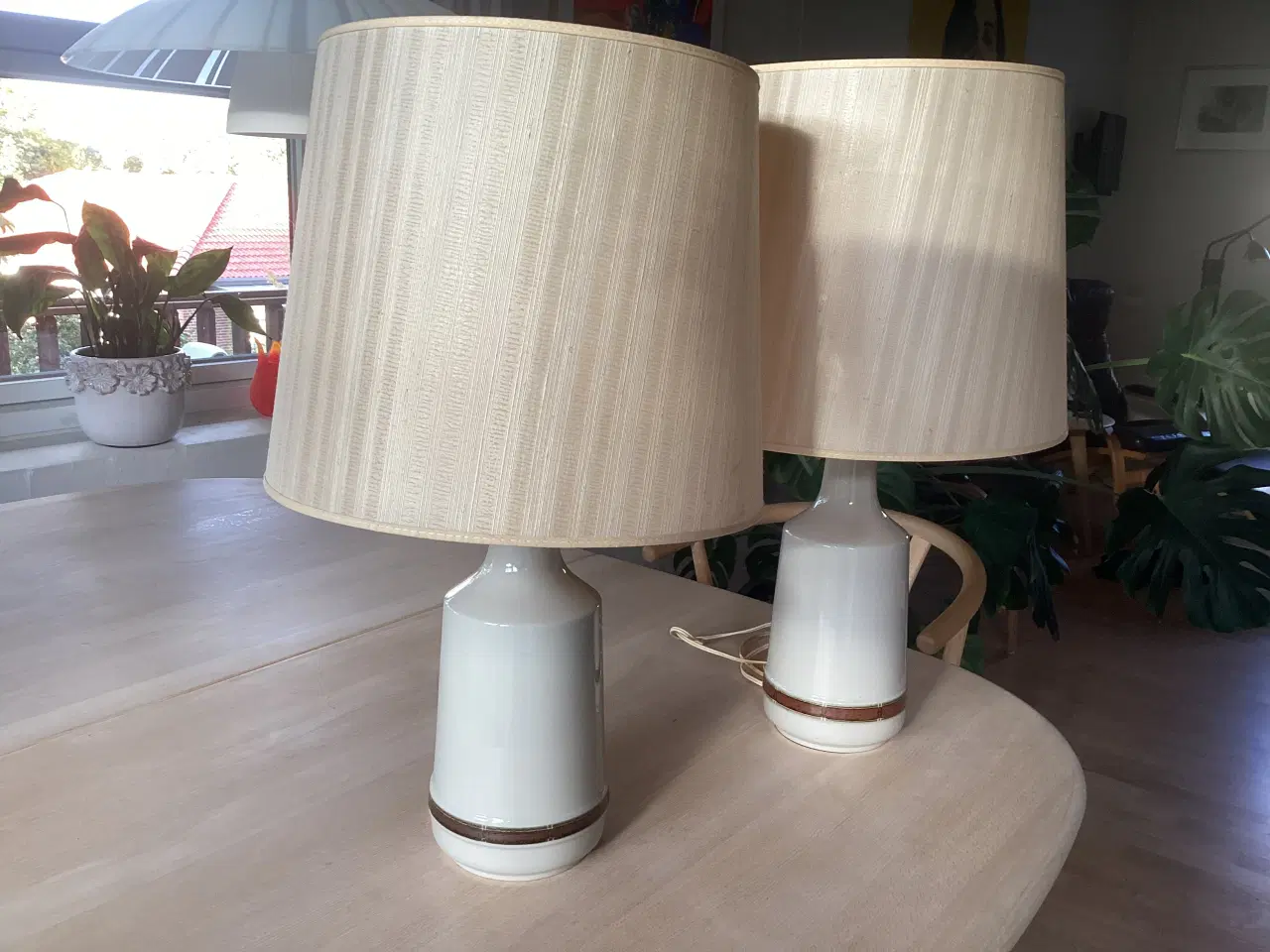 Billede 2 - Bordlampe Desiree Selandia flot klassisk bordlampe