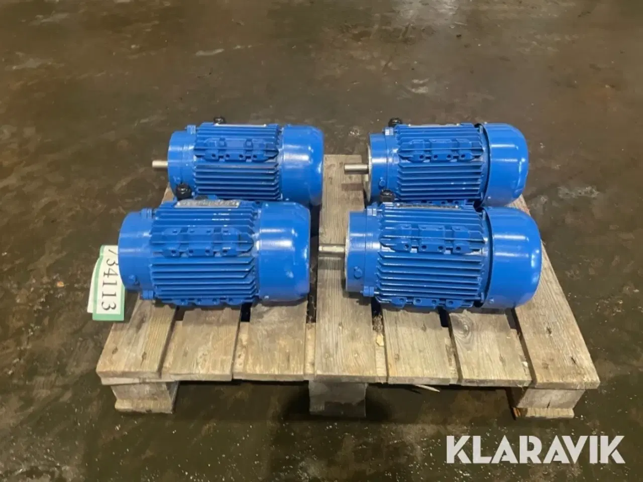 Billede 5 - Elektriske motorer 4 styk