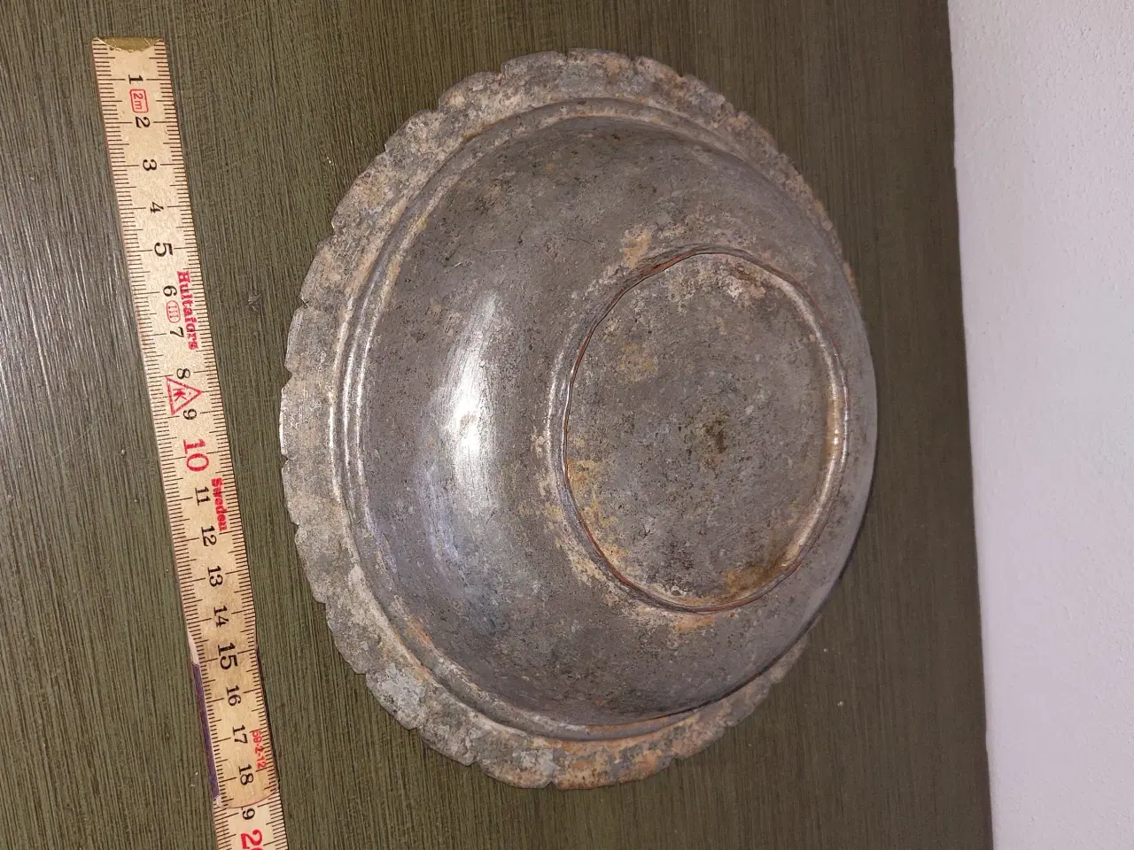 Billede 2 - Orientalsk fad / skål i kobber