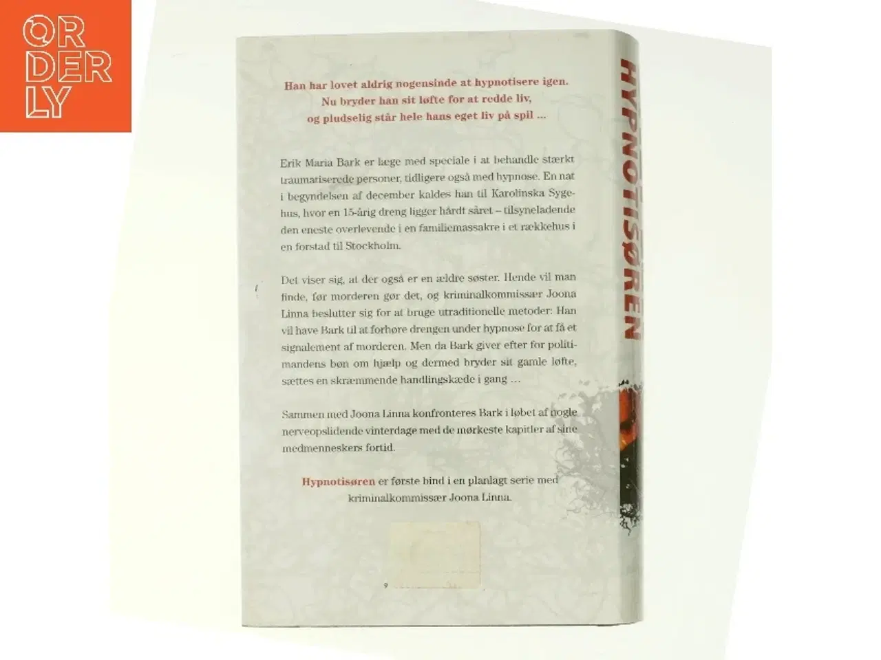 Billede 3 - Hypnotisøren af Lars Kepler