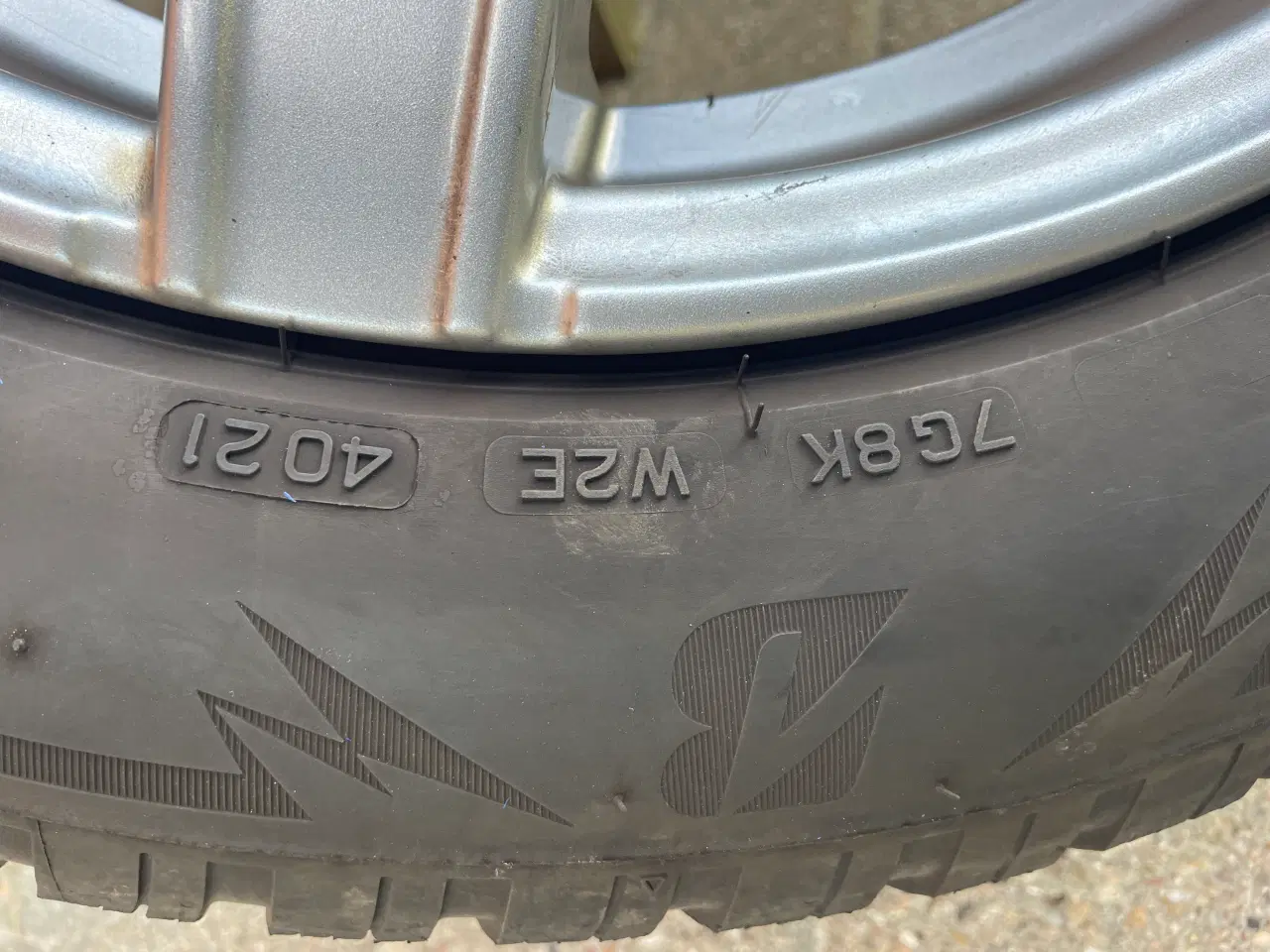 Billede 7 - Vinterdæk på alufælge, Skoda Octavia