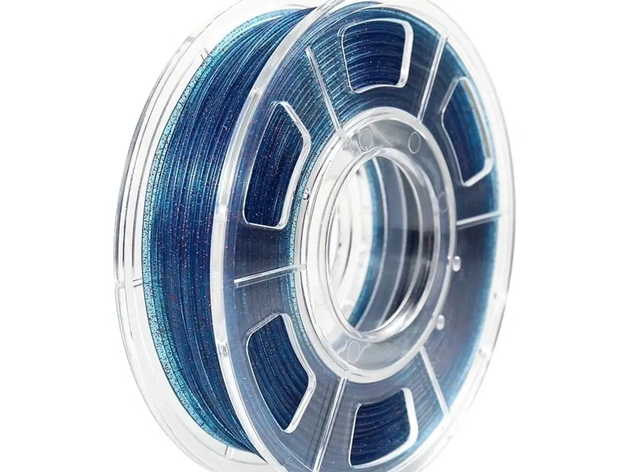 Billede 1 - SKILPRO - PLA Glitter galaxy glitter - Blue - 1kg