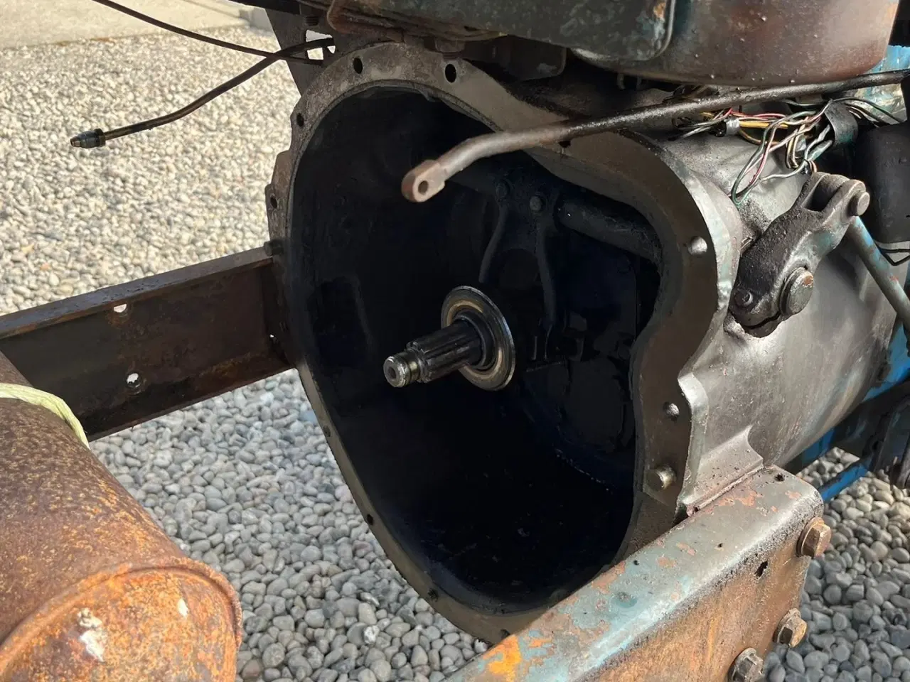 Billede 5 - Fordson Major Motoren mangler, men mange god dele.