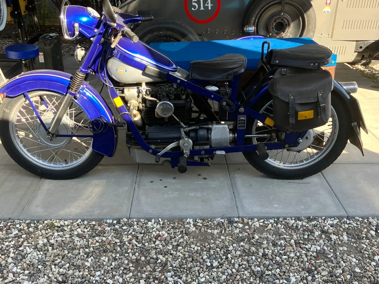 Billede 3 - Nimbus med  sidevogn