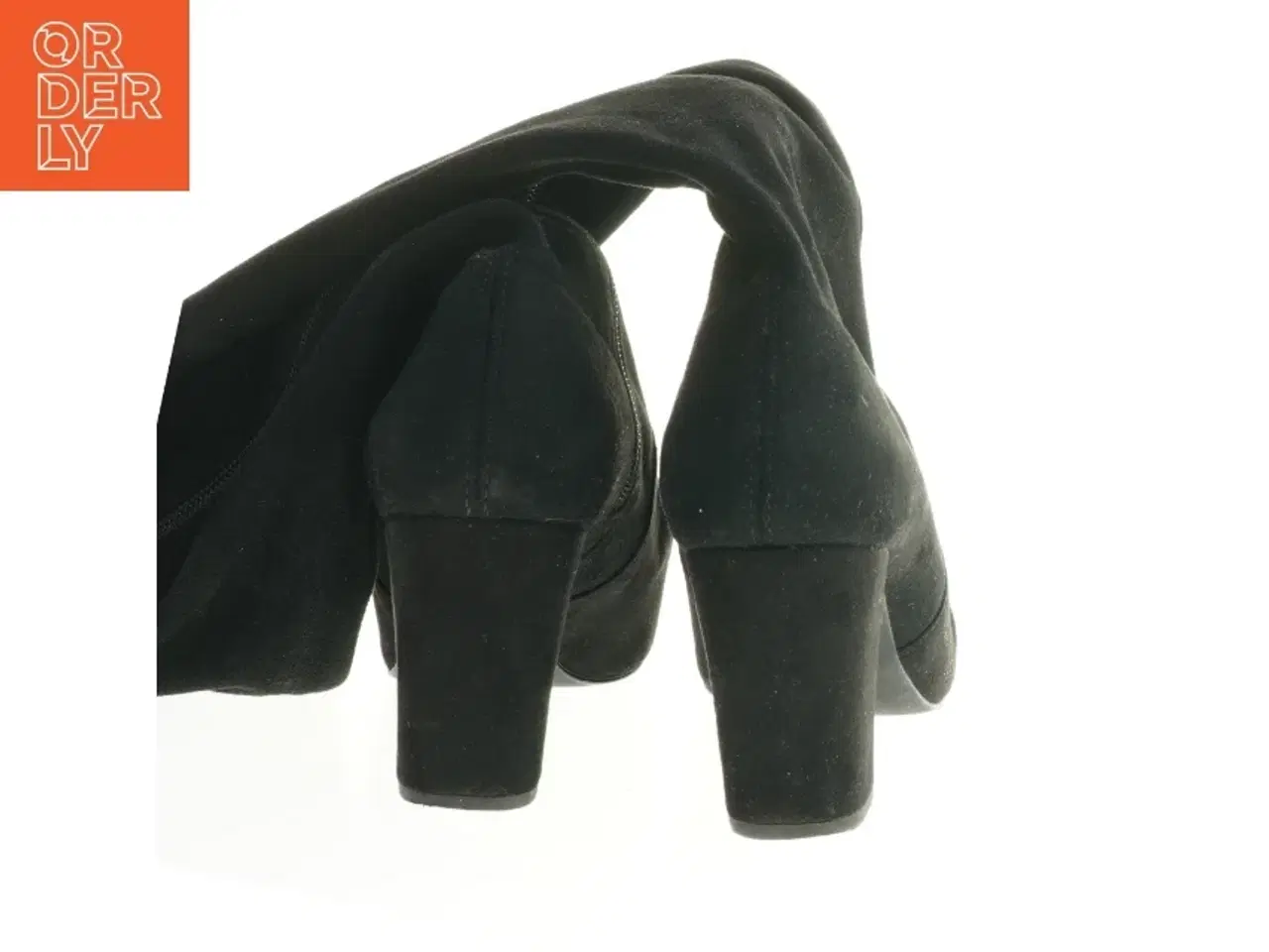 Billede 2 - Lange sorte støvler str. 39 fra Unisa (str. 39 )