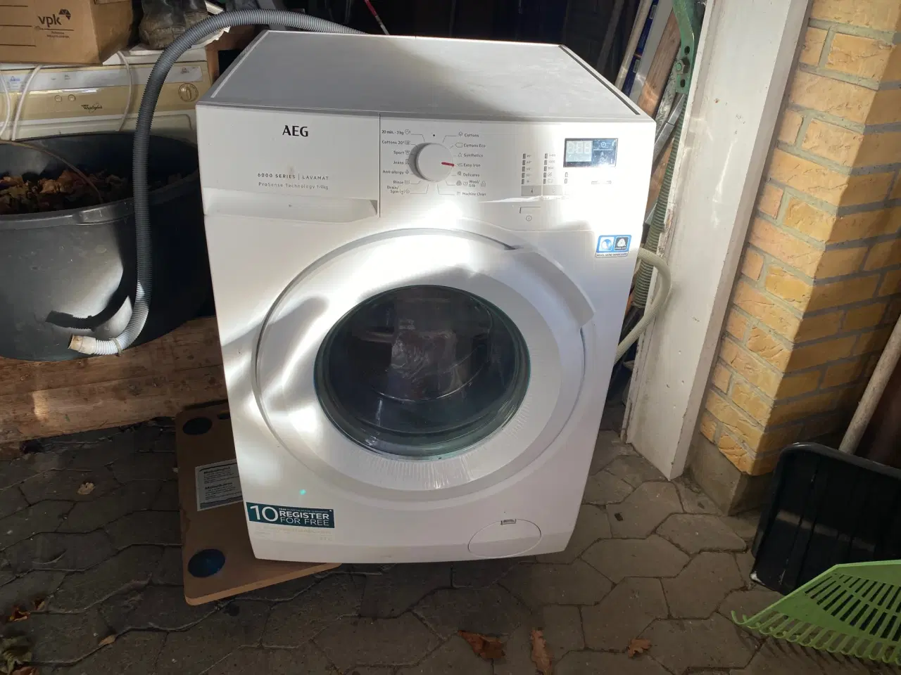Billede 1 - God fungerende vaskemaskine sælges,,