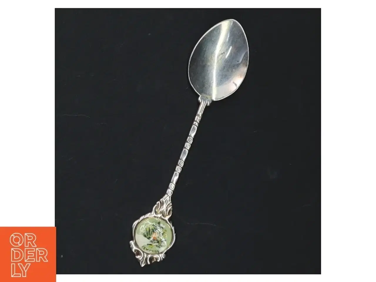 Billede 6 - Sølvfarvet teske fra Silverplate Argente Verselbert (str. Længde. 11,5 cm)