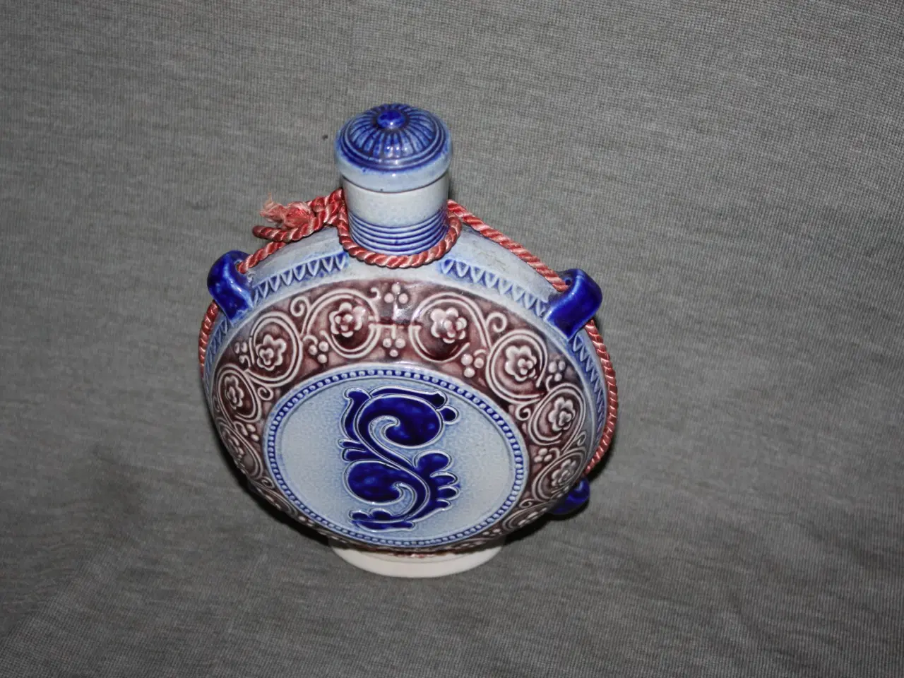 Billede 3 - Flaske i keramik højde 19,5 cm