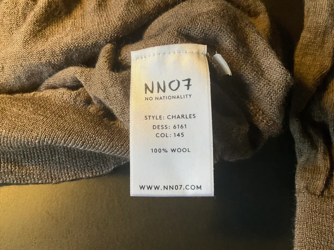 Billede 3 - NN07 pullover sweater, kastanjefarvet, str. XXL 