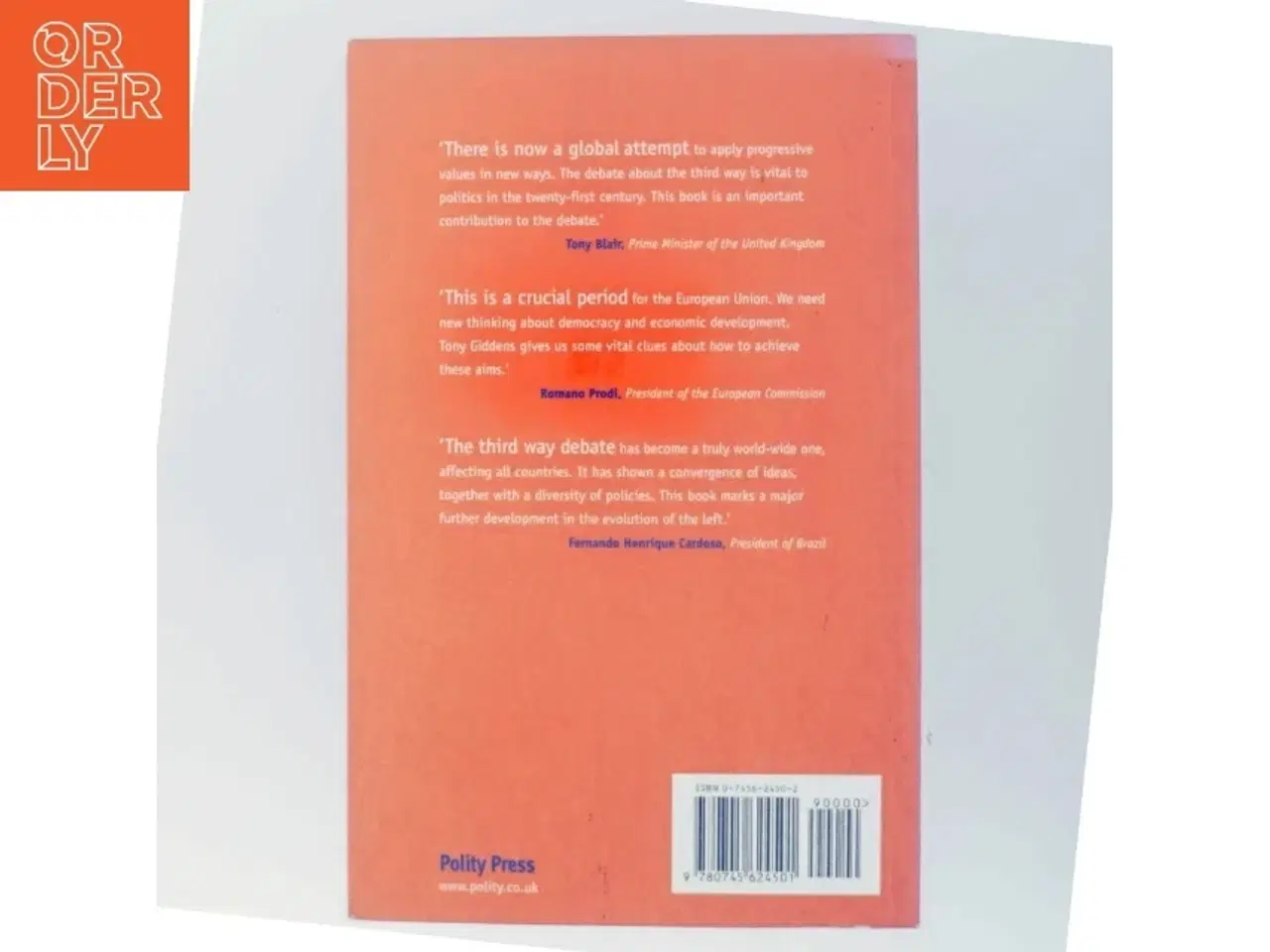 Billede 3 - The third way and its critics af Anthony Giddens (Bog)