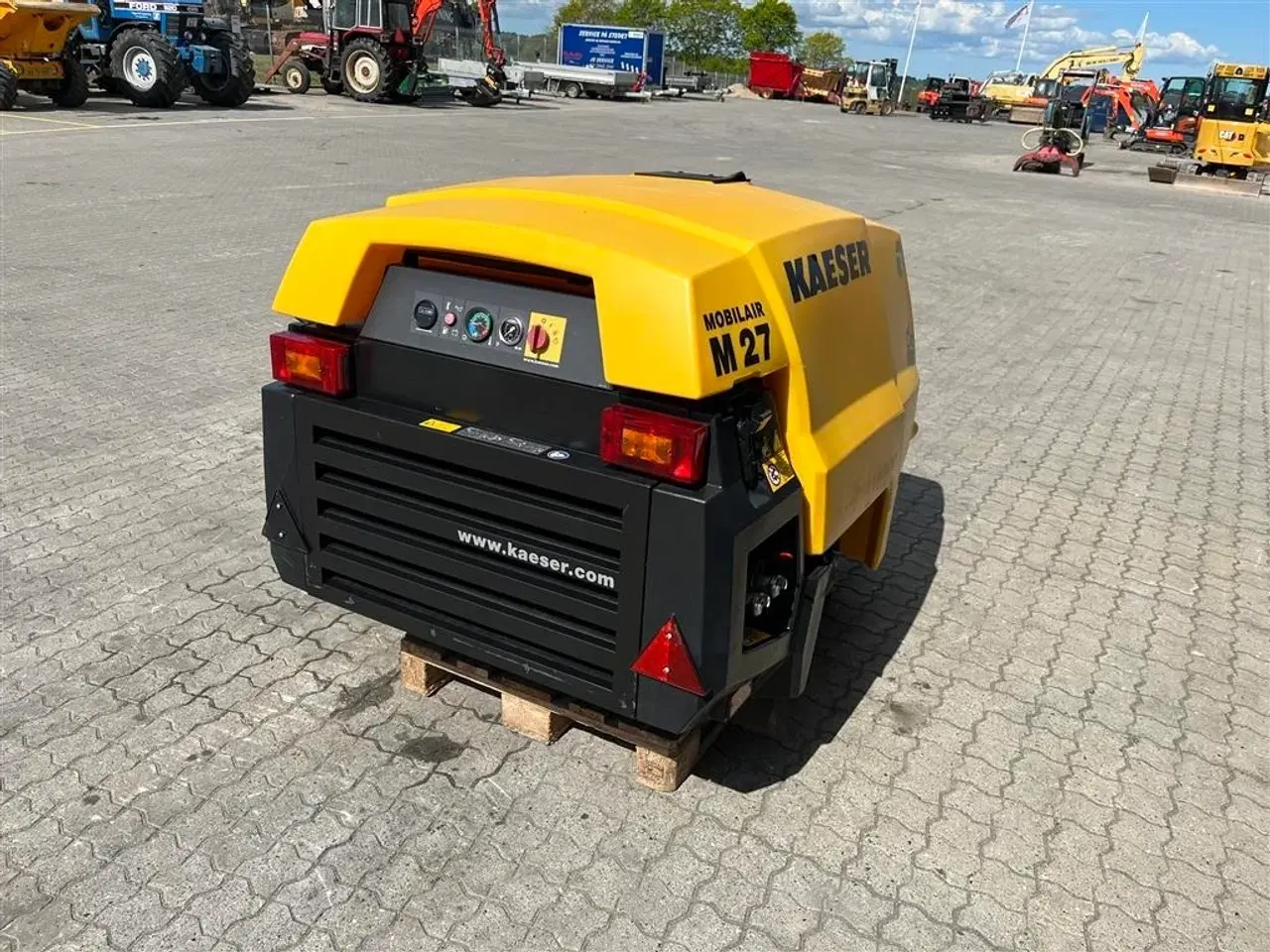 Billede 3 - Kaeser M27 kompressor på ski kun kørt 108T