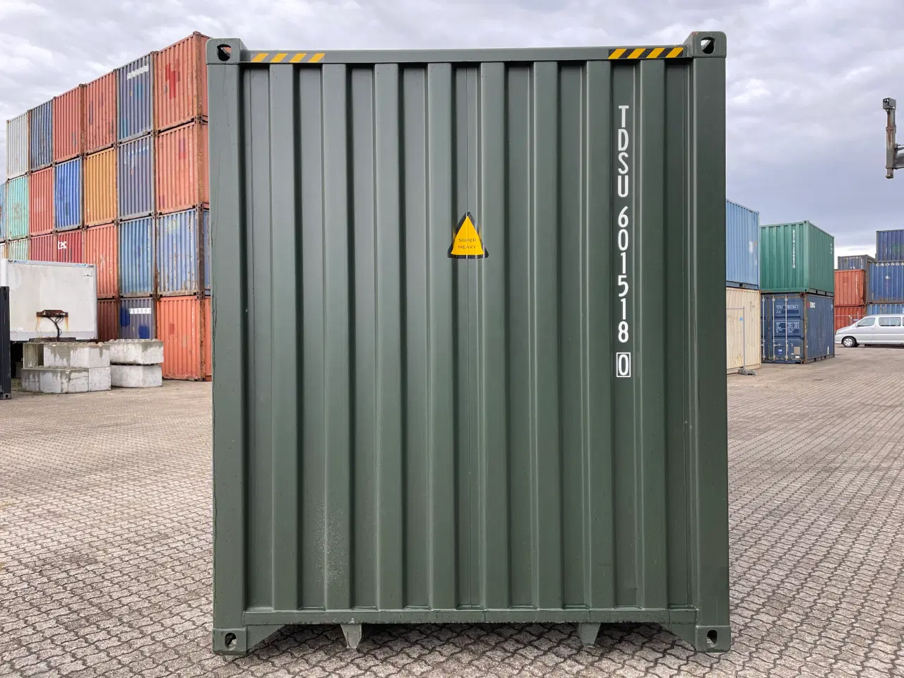 Billede 4 - 40 fods HC Container i Grøn Ral: 6007 