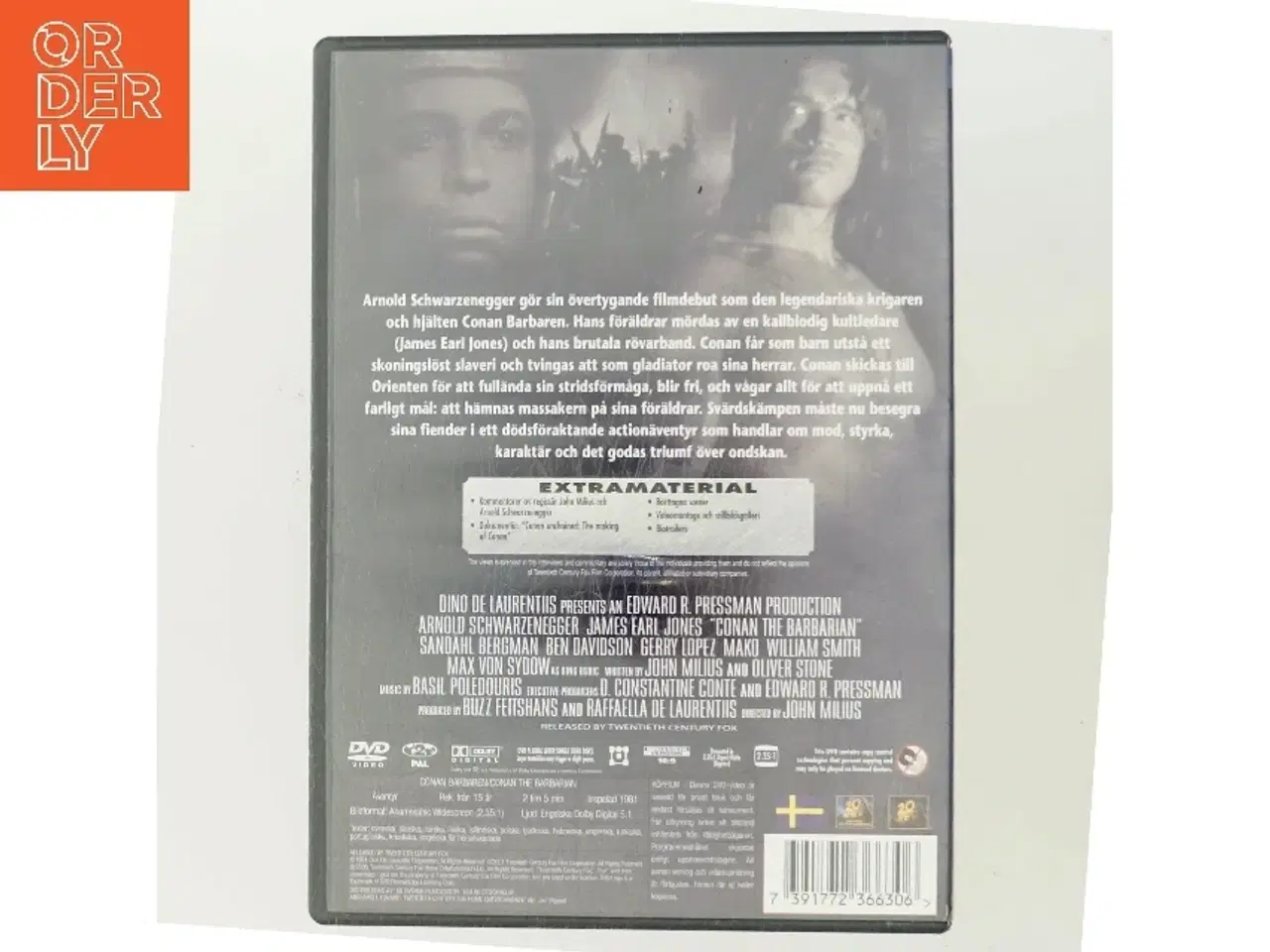 Billede 3 - Conan Barbaren med Arnold Schwarzenegger (DVD)