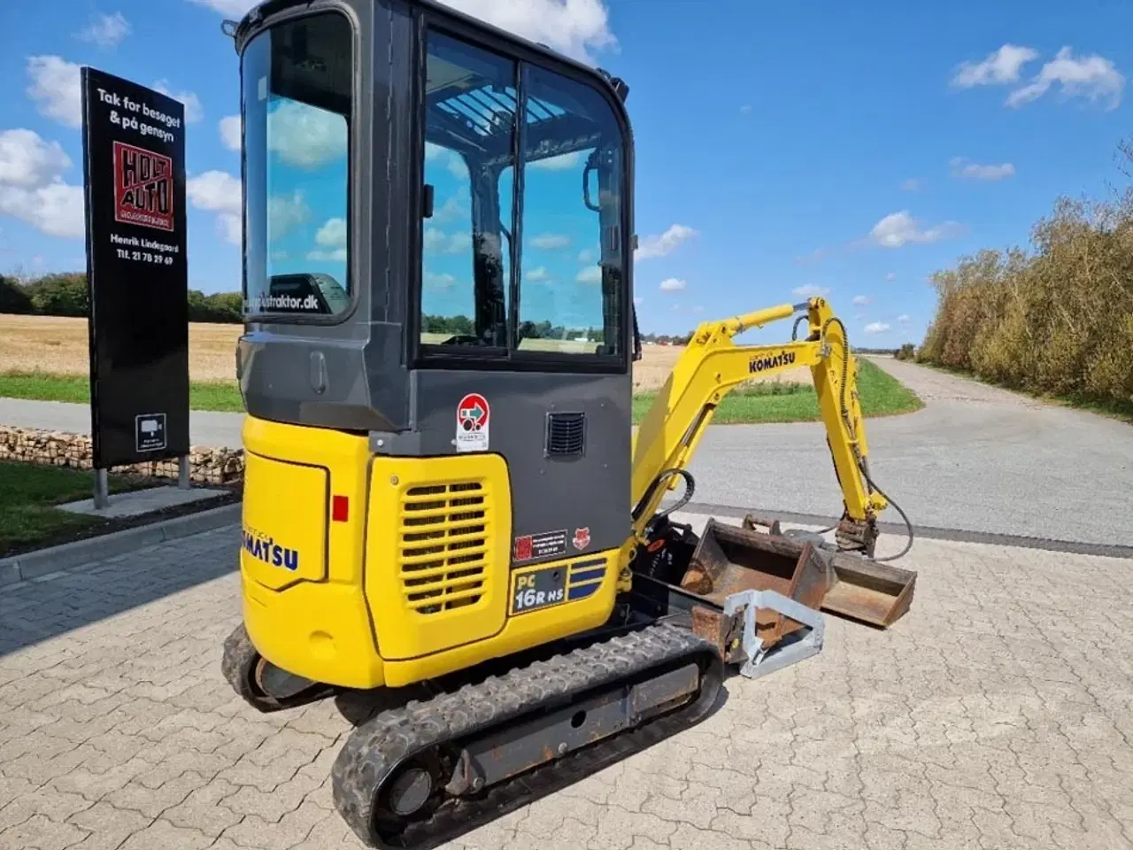 Billede 3 - Komatsu PC16R-3HS Danmarks flotteste