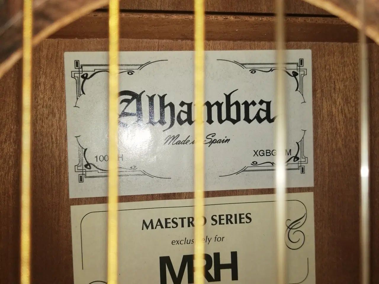 Billede 3 - Alhambra Maestro 100 klassisk Guitar sælges.