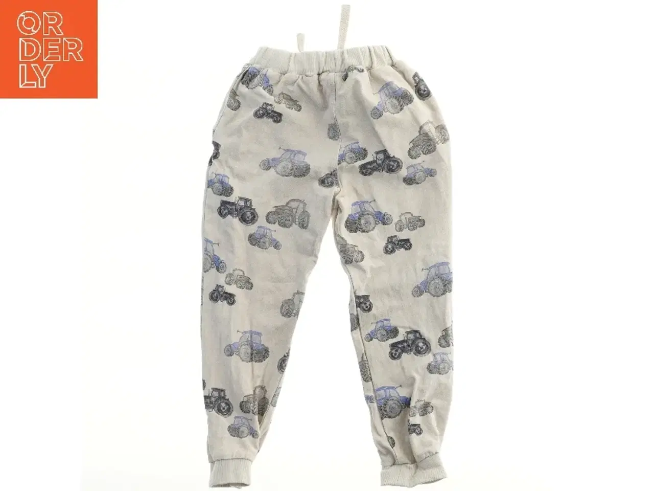 Billede 2 - Børnebukser med traktorprint fra Name It (str. 104)
