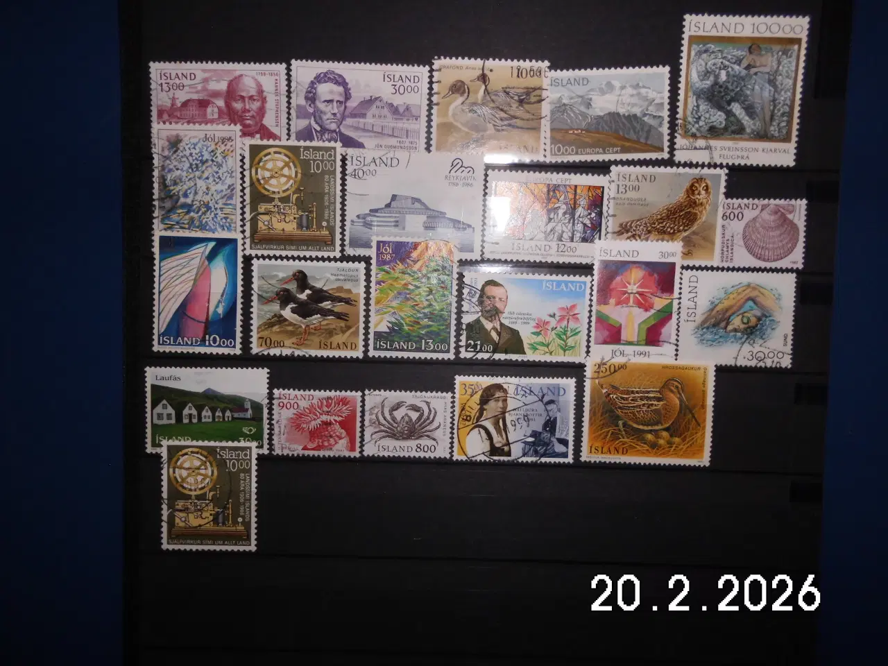 Billede 4 - islandske frimærker