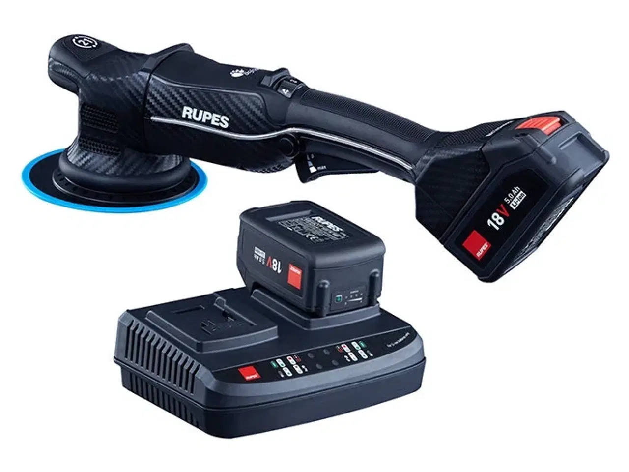 Billede 1 - Rupes HLR21 Ibrid Polisher - m. 2 batterier