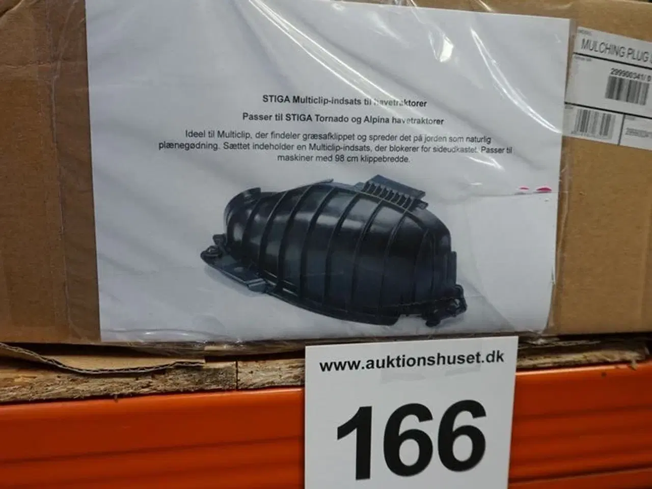 Billede 2 - Stiga Bio-clip indsats 98 cm. Klippebord