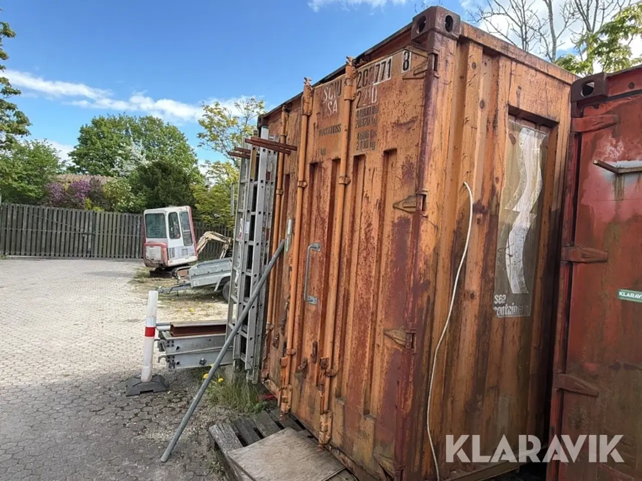 Billede 1 - Container 20 fods med indhold