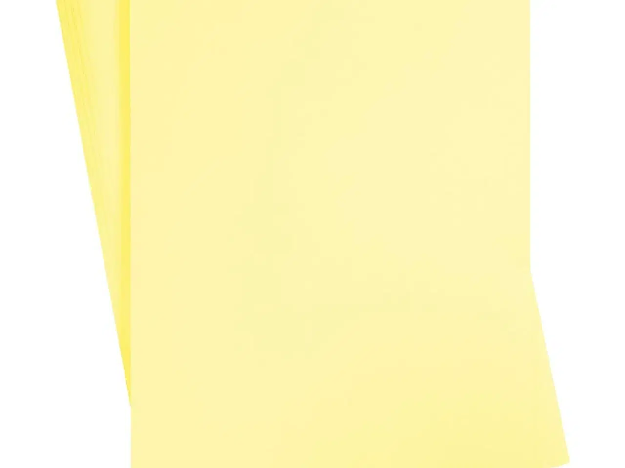 Billede 1 - Karton, A2, ark 420x594 mm, 180 g, lys gul, 10ark/ 1 pk.