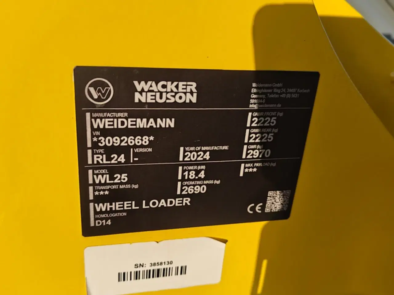 Billede 15 - Wacker Neuson WL25