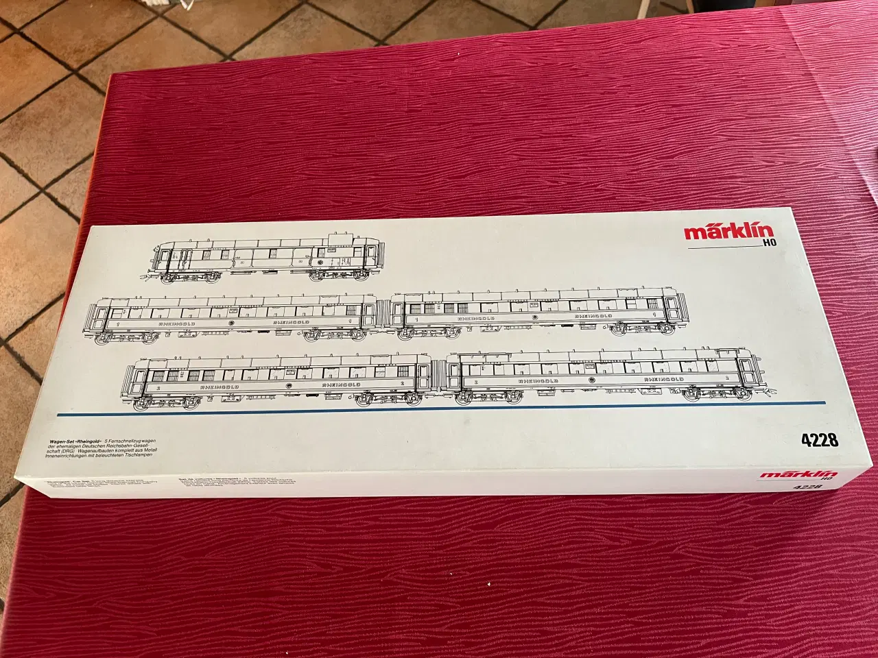 Billede 2 - Märklin Rheingold vognsæt