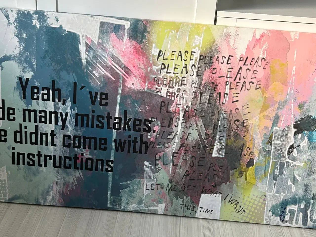 Billede 2 - Billede/maleri 140x70cm