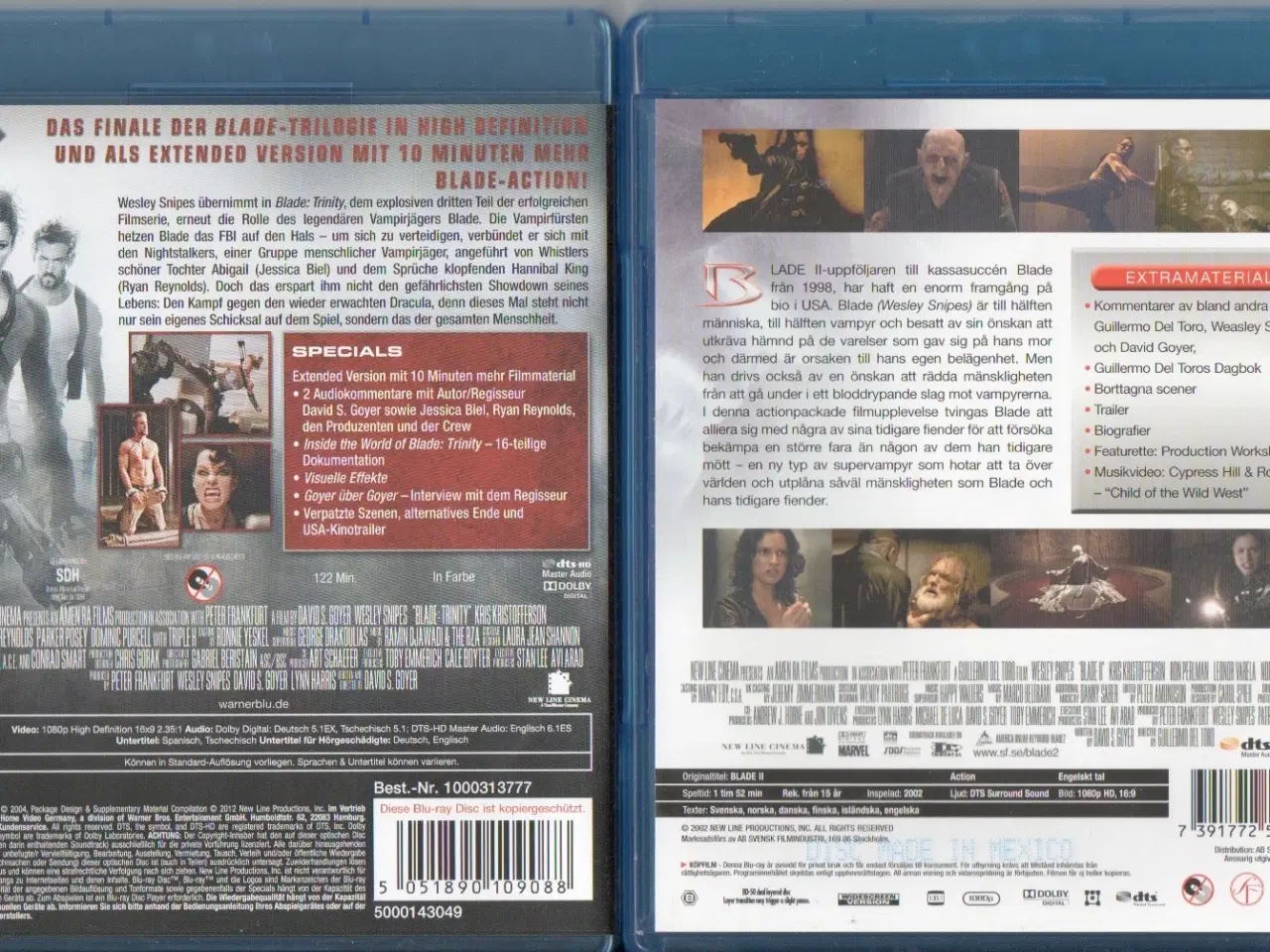 Billede 2 - Blade II + Blade Trinity (extended edition)