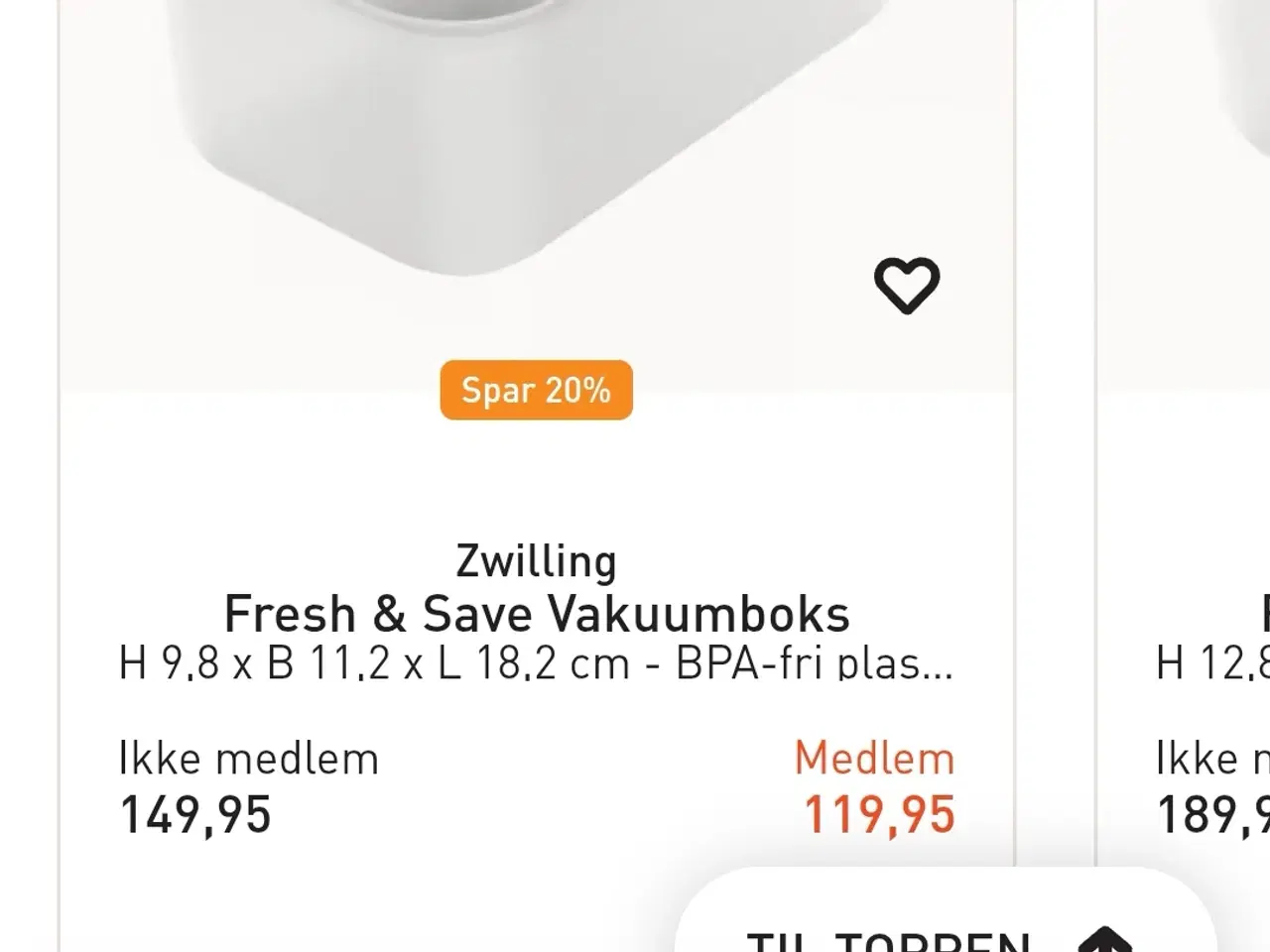 Billede 6 - Zwilling Fresh & Save Vakuumbokse 