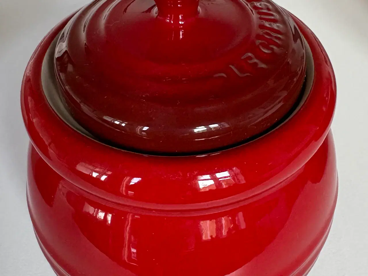 Billede 1 - Le creuset krukke med pensel