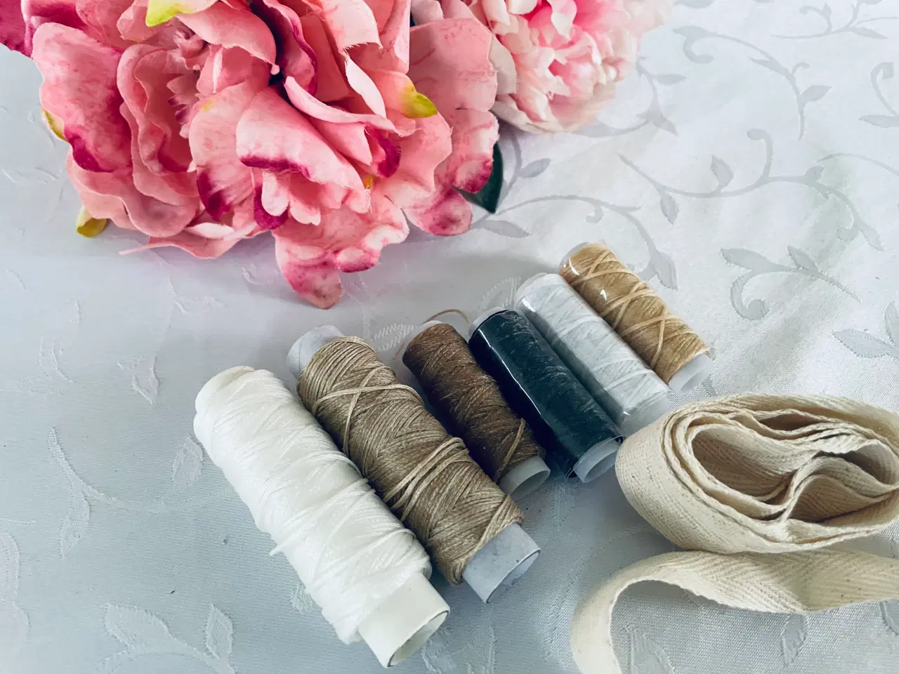 Billede 3 - Blandet tråd med voks