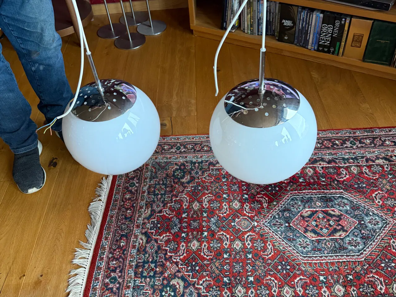 Billede 2 - kugle loft lampe