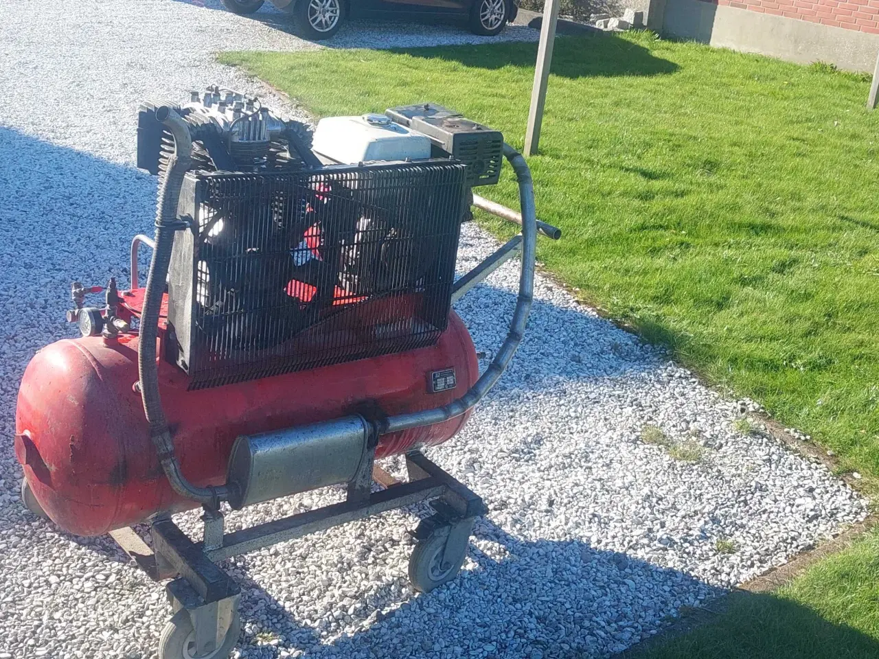 Billede 4 - RENO Kompressor med 11 HK Honda 