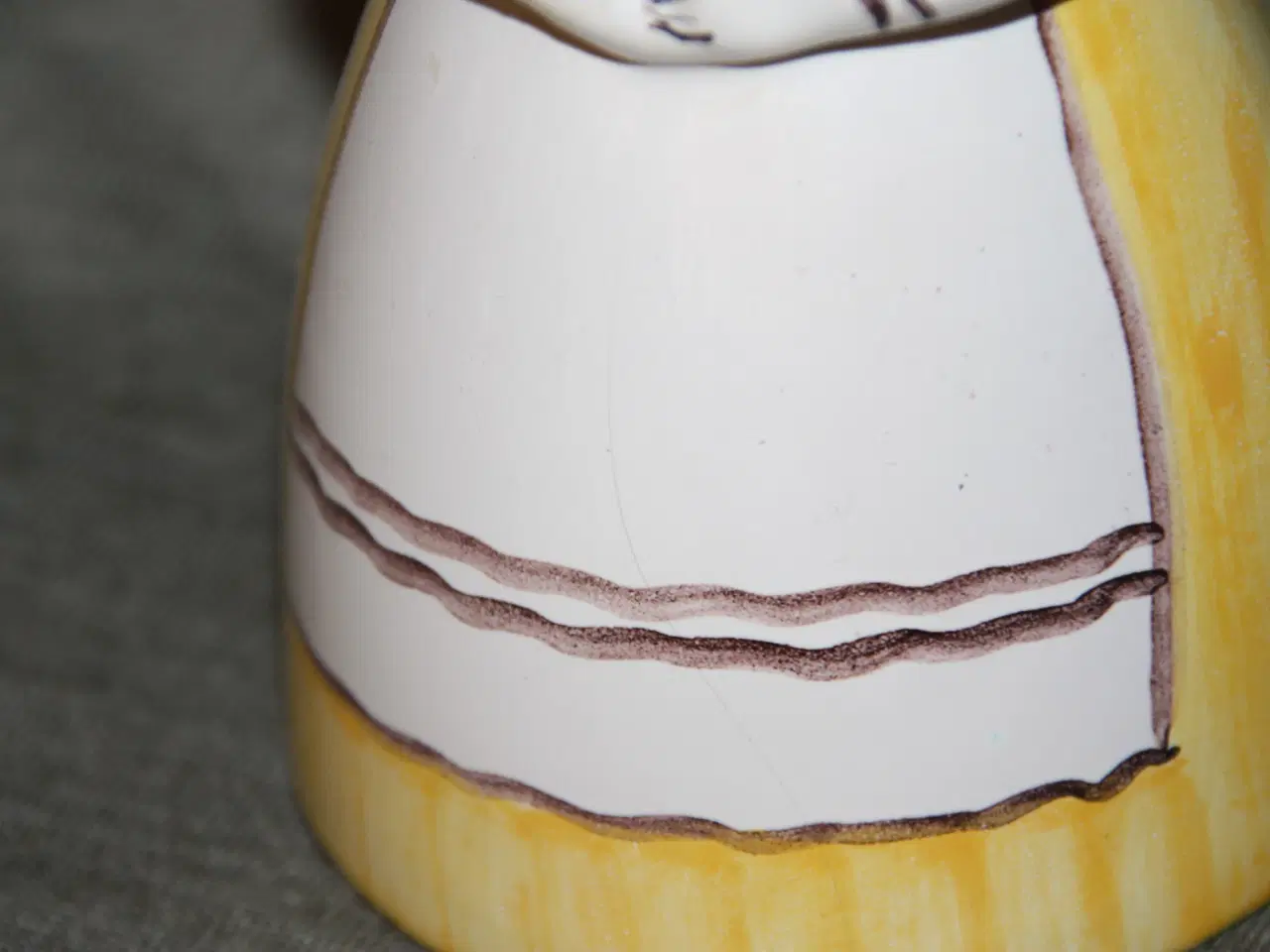 Billede 2 - Lars Syberg keramik vase/stage 19 cm Defekt