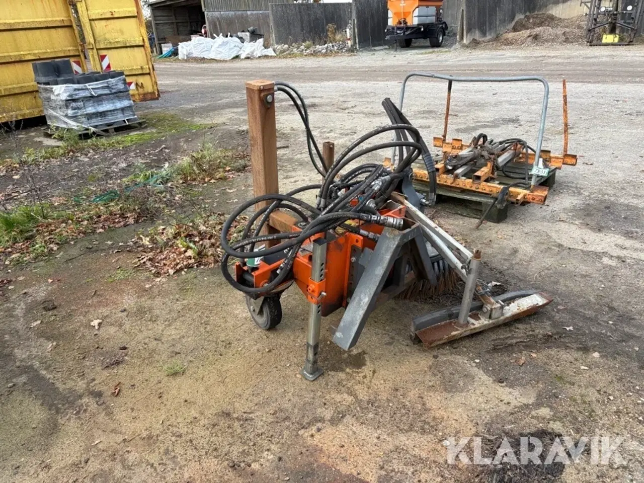 Billede 3 - Roterende kost Tuchel Wildlrautbürste WB 750