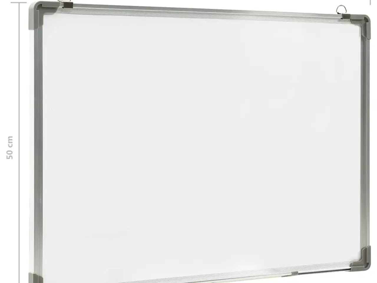 Billede 9 - Magnetisk whiteboard 70x50 cm stål hvid