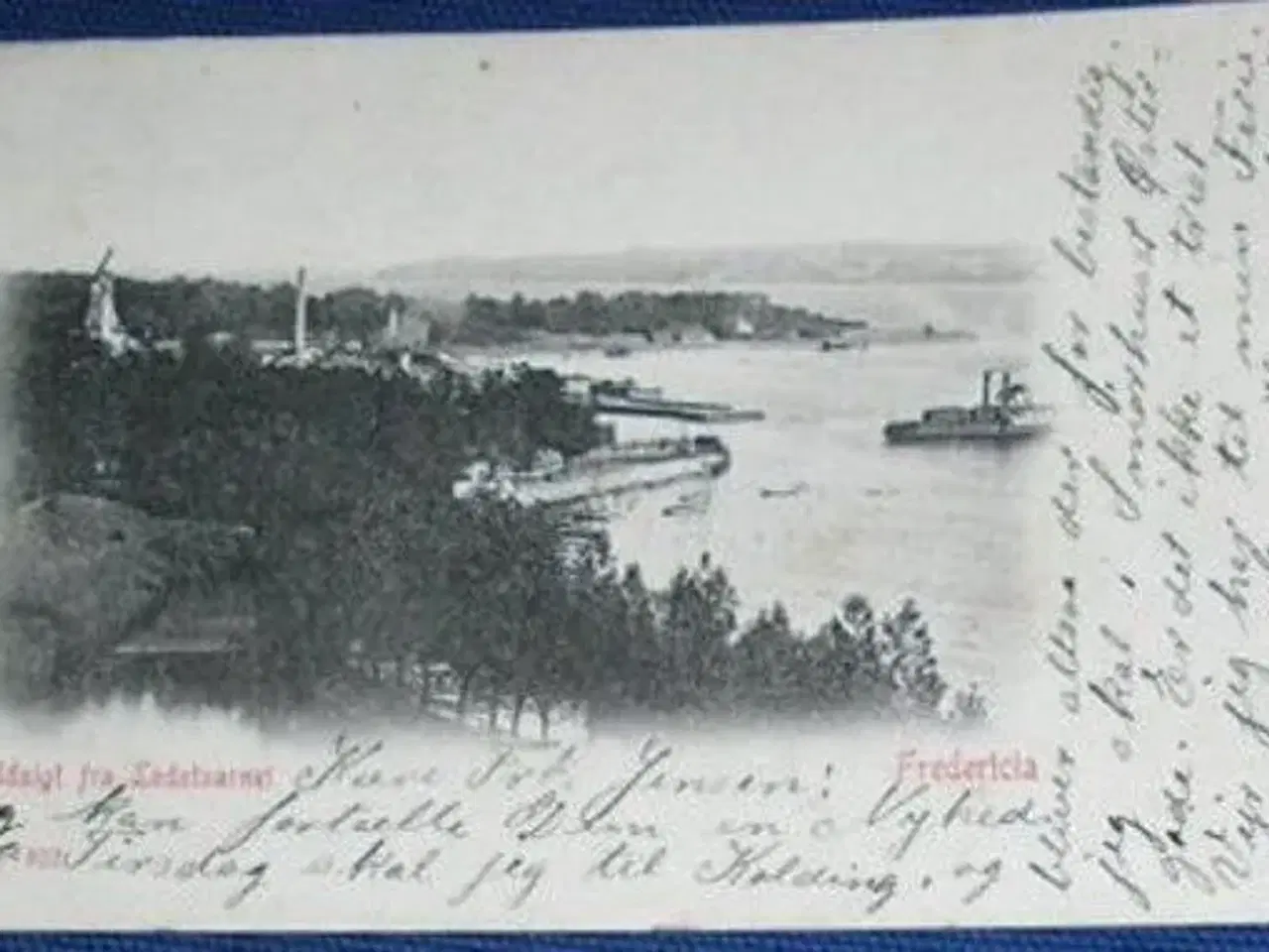 Billede 2 - Fredericia. udsigt fra lodstårnet